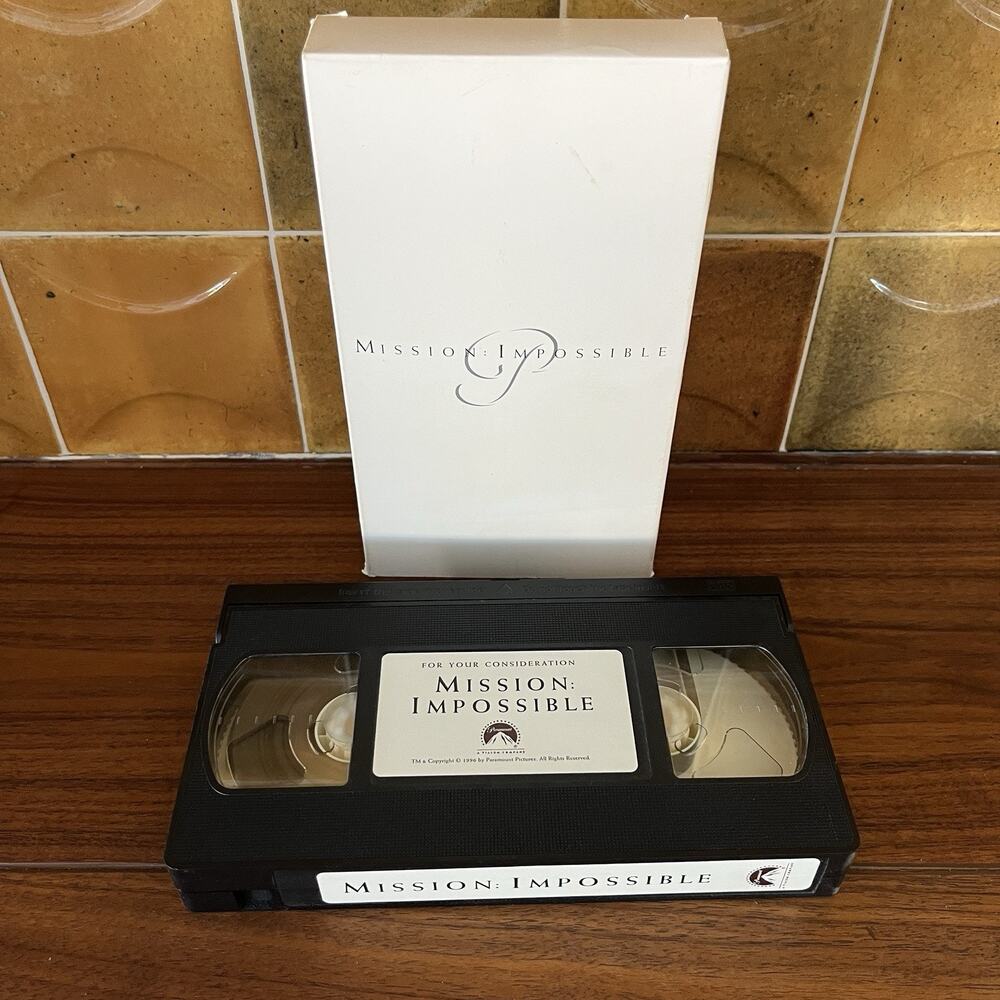 Mission Impossible VHS 1996 Academy Screener FYC Paramount